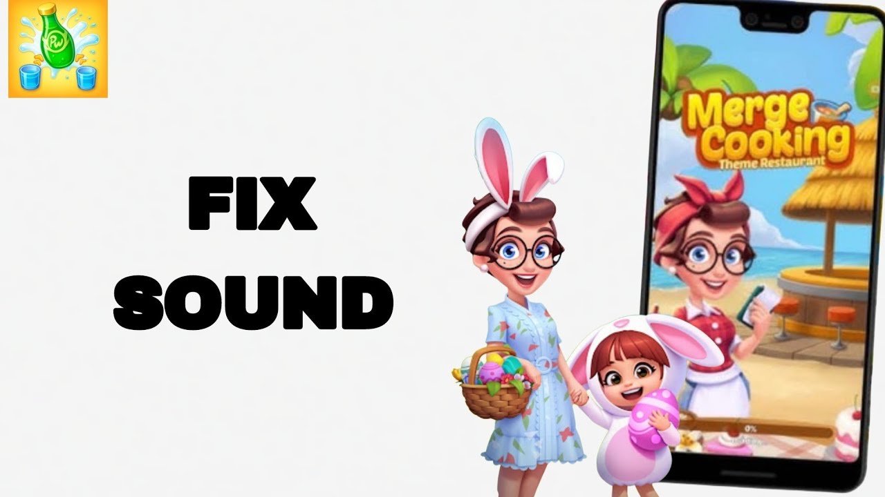 How To Fix And Solve Sound On Merge Cooking App | Easy Fix