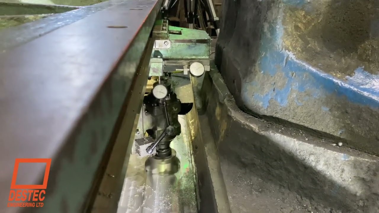 Destec On-Site Services - Atlas Mill, Machining Forge Hammer Bed
