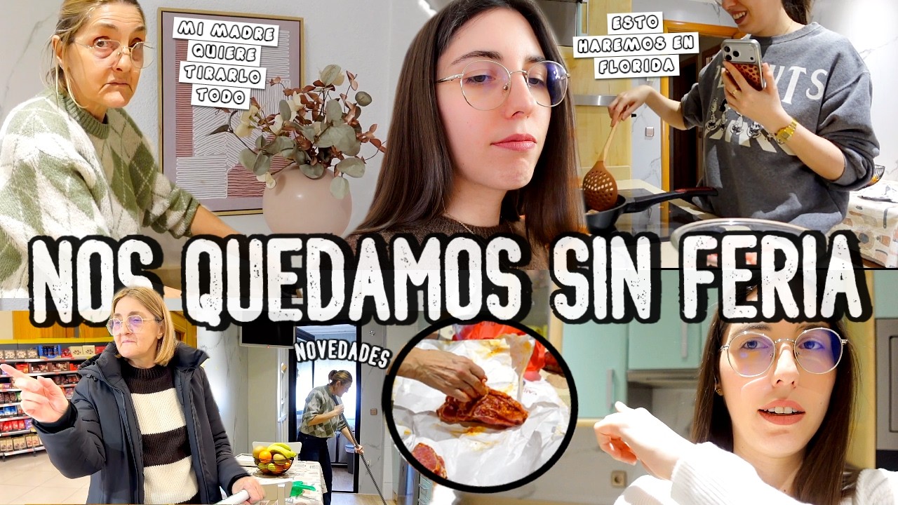 Nos QUEDAMOS sin FERIA + Mi MADRE quiere TIRALO TODO + YA ha PASADO un AÑO 😱🥩 | LorenaAndCia