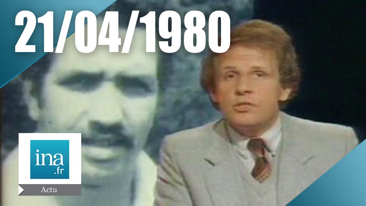 20h Antenne 2 du 21 avril 1980 : Mort du footballeur Omar Sahnoun  à 24 ans | Archive INA