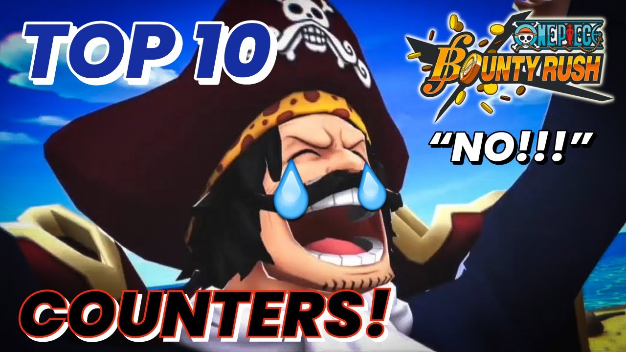 TOP 10 Dark EX Roger Counter | One Piece Bounty Rush