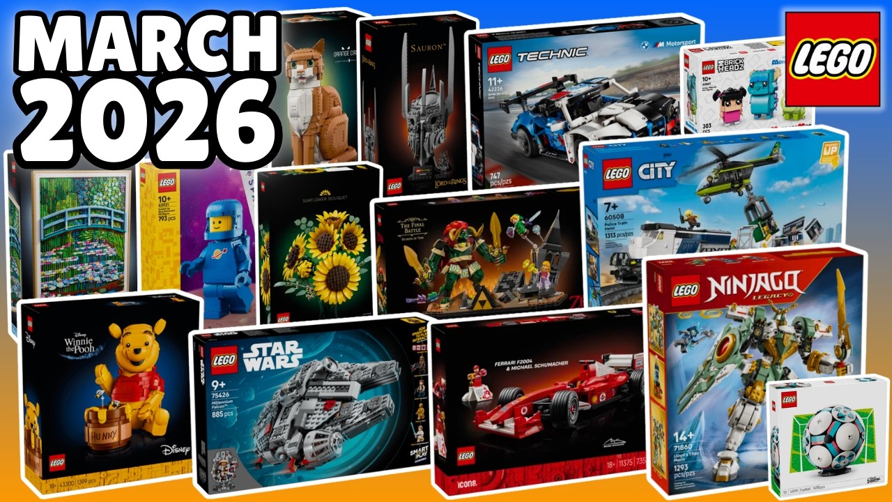 Every NEW LEGO Set Releasing In March 2026!