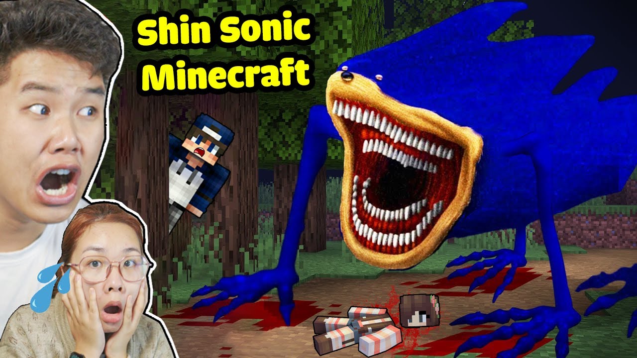 Minecraft, Nhưng bqThanh và Ốc Gặp Quái Vật SHIN SONIC Siêu Đáng Sợ Hot Trên Mạng