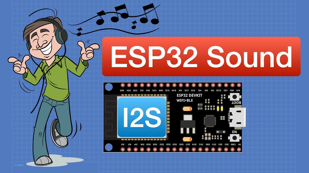 ESP32 Sound - Working with I2S