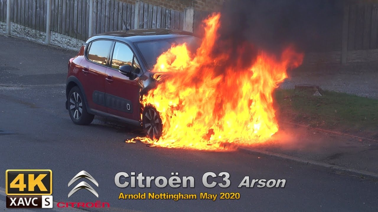 [4K] Citroen C3. Arson. Arnold, Nottingham. May 2020