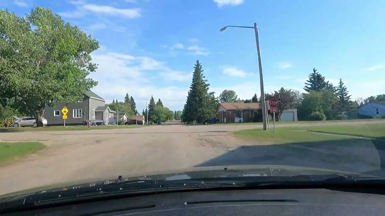Hafford, Saskatchewan Driving Tour - What is a small Saskatchewan town like?