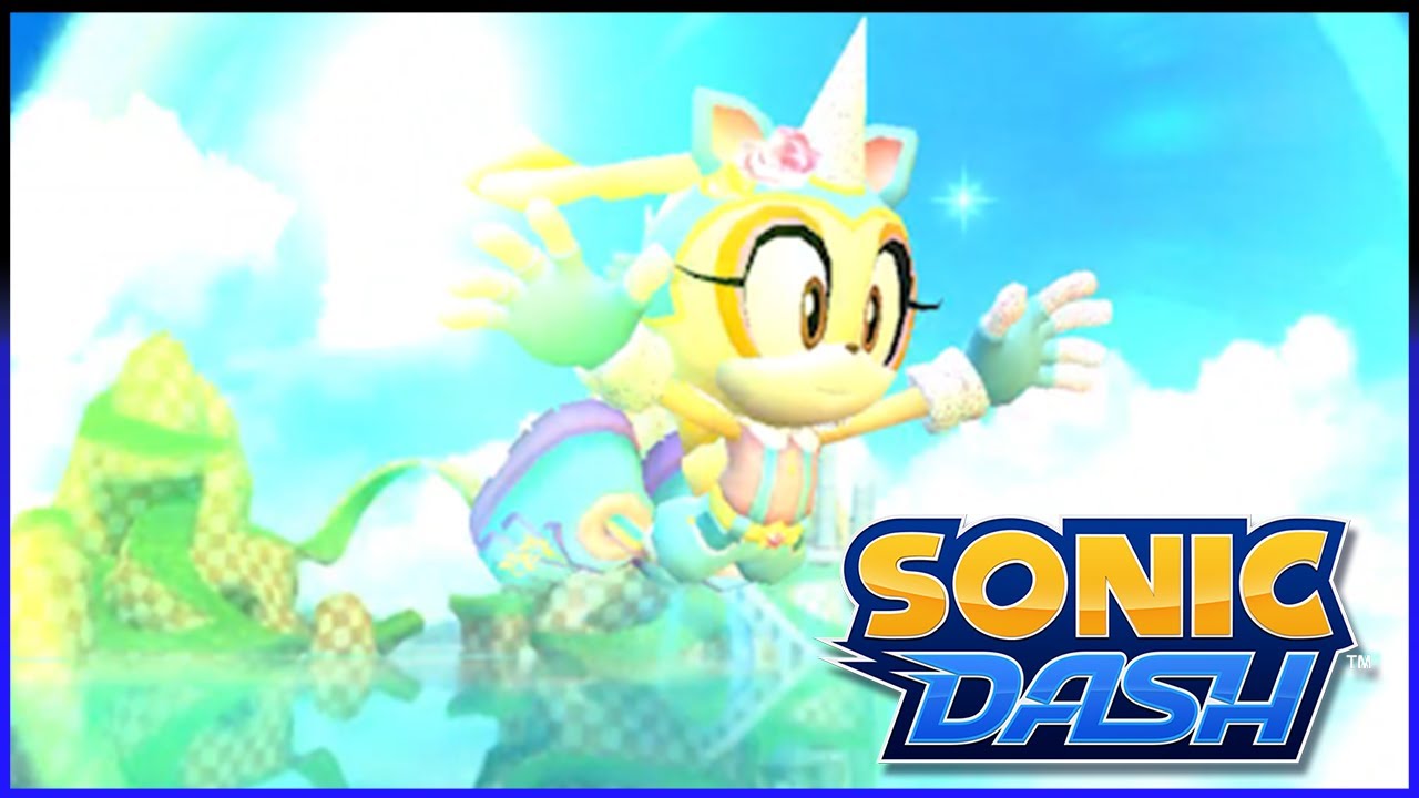 Sonic Dash - Unicorn Cream Gameplay Showcase (MAX Level)