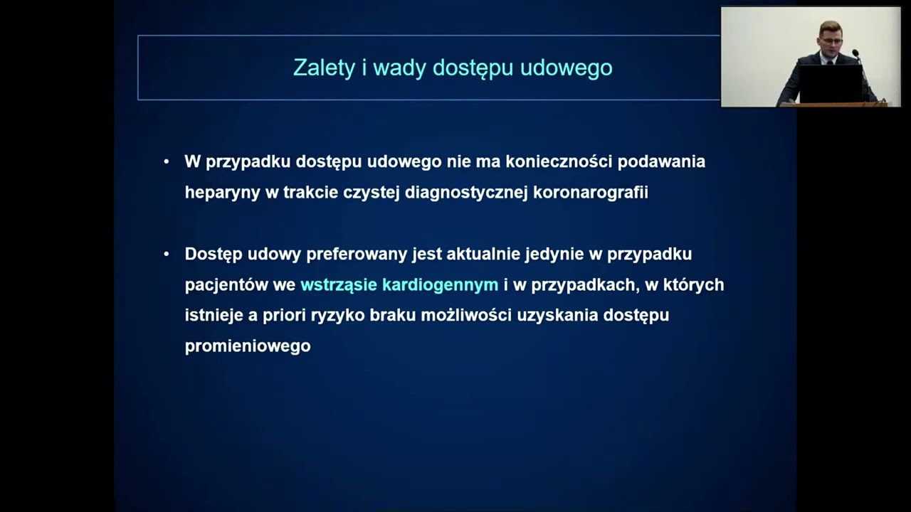 Zasady uzyskiwania dostępu naczyniowego oraz podstawowe techniczne aspekty koronarografii