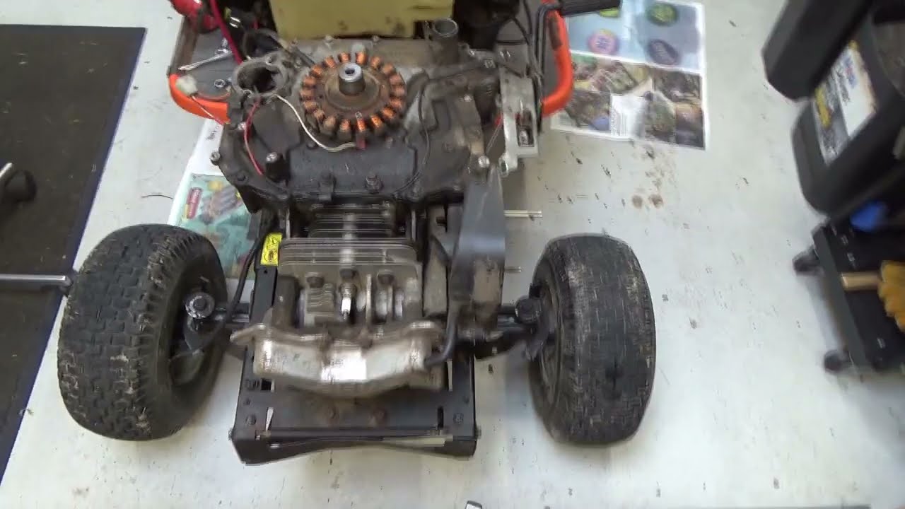 Husqvarna havetraktor med Kohler motor