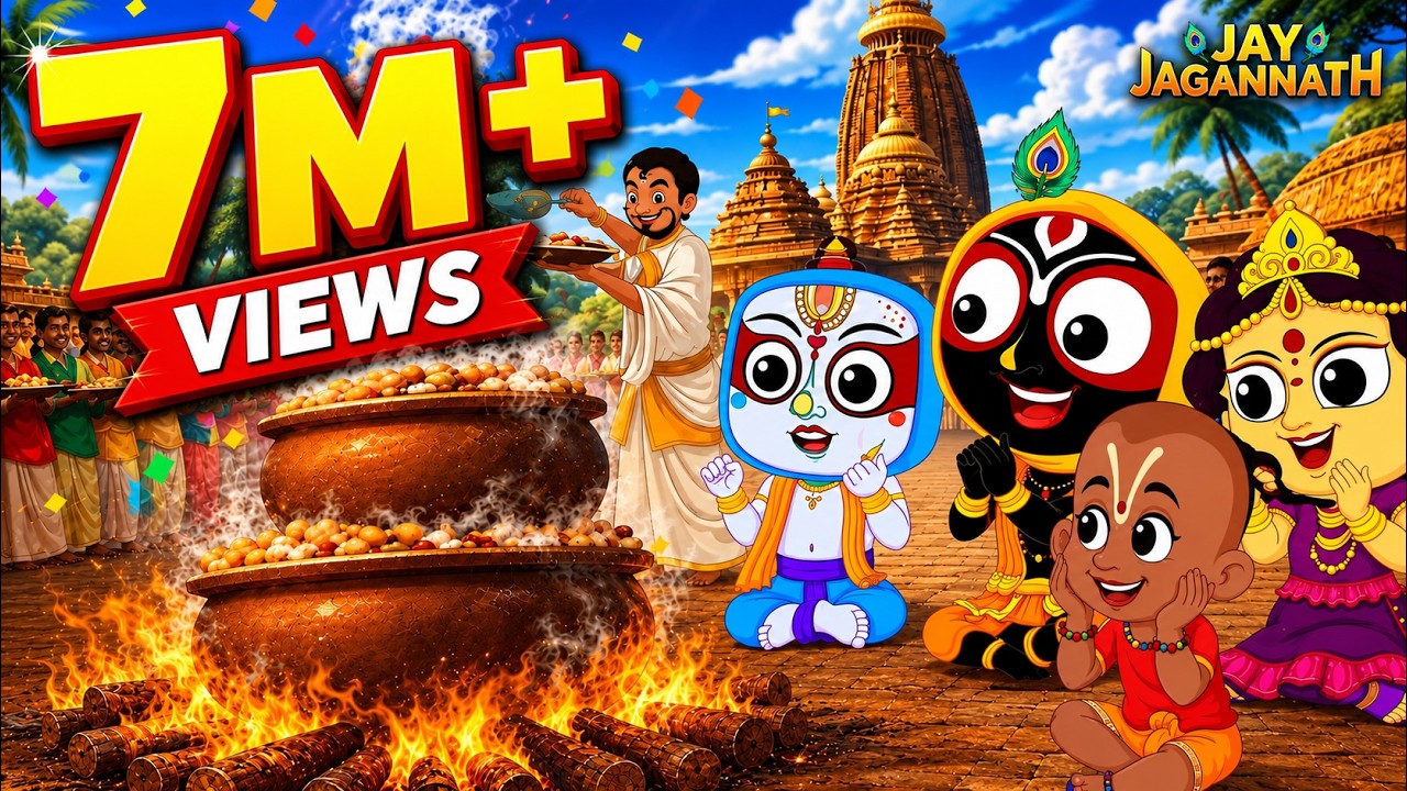 Balarama's devotion vs Lakshmi's test|Jay Jagannath |Jagannath Cartoon|BACK TO BACK FULL EPISODE