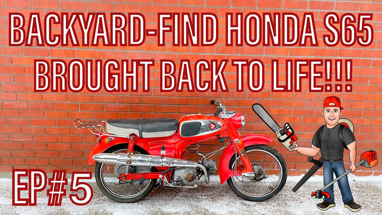 Continued disassembly of my vintage 1965 Honda S65