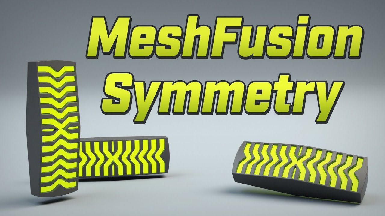 MODO | MeshFusion | Procedural Symmetry
