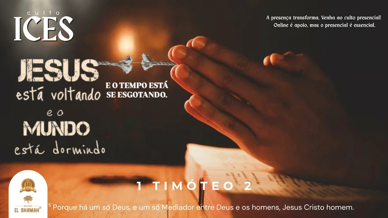 594º Culto Online ICES - 19/03/2026 ☀️⛪🕊️