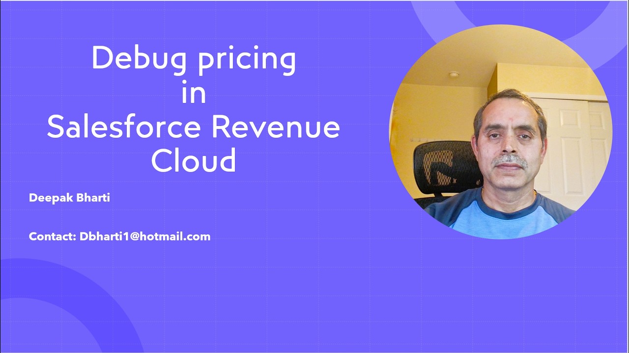 Debug pricing in Salesforce Revenue Cloud