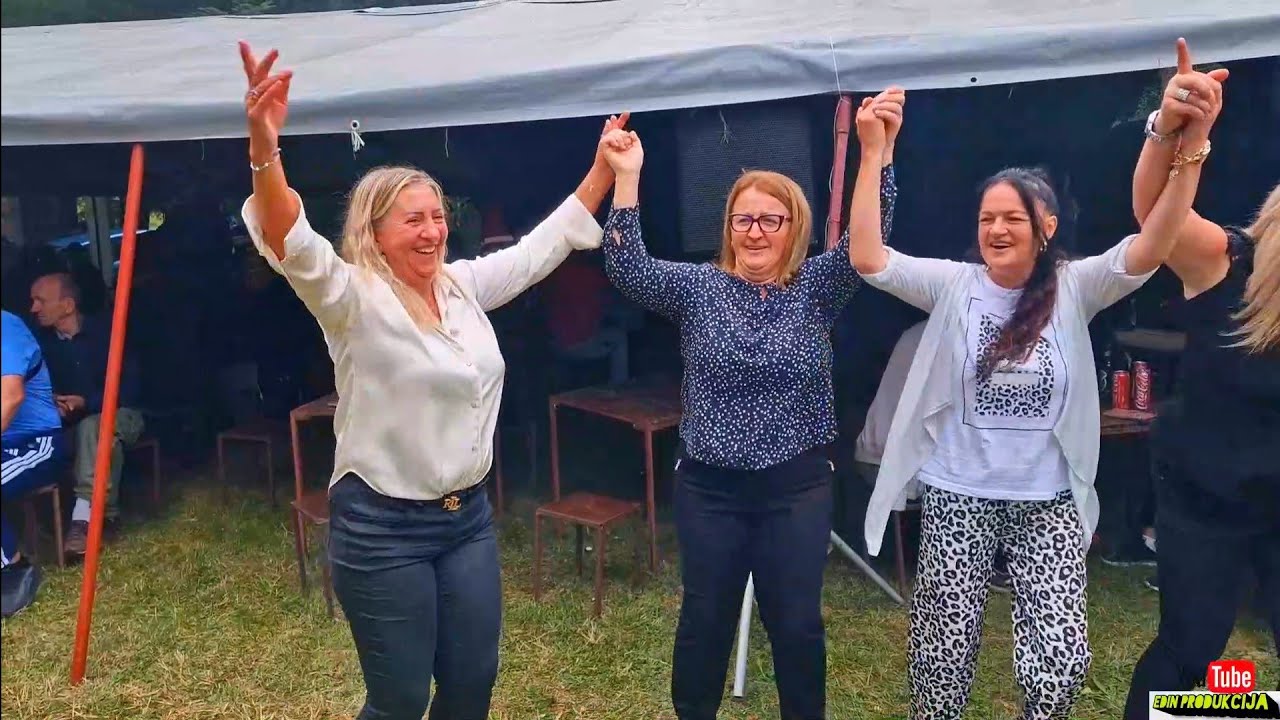 SREBRENICA - KRUŠEV DO : Veliki dernek stotine ljudi , ovako se igra u 