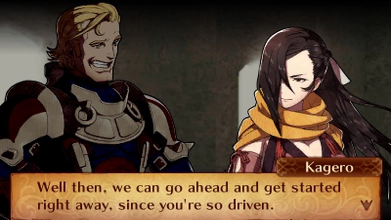 Fire Emblem Fates: Revelation - Kagero & Arthur Support Conversations