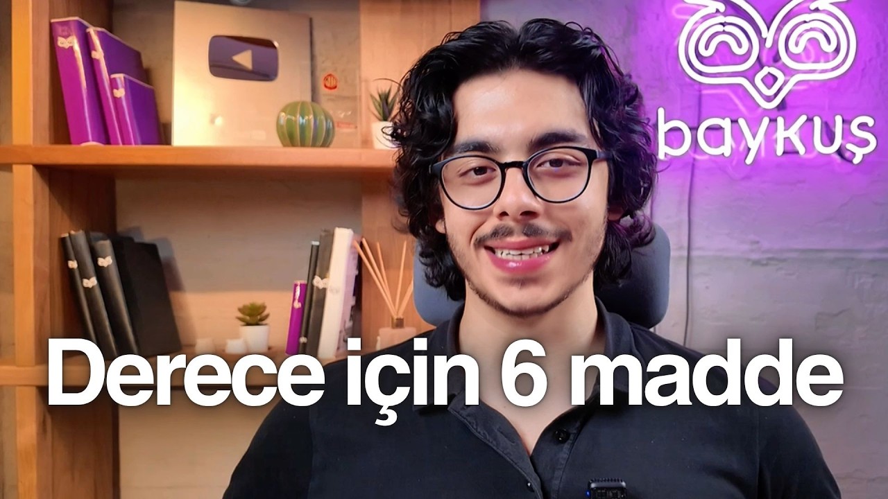 Sıfırdan Başlayıp YKS'de Nasıl Zirveye &Ccedil;ıkılır? Sayısal Derece
