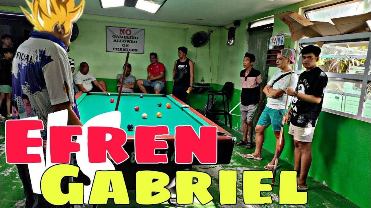 EFREN REYES 🇵🇭 VS 🇵🇭 GABRIEL 