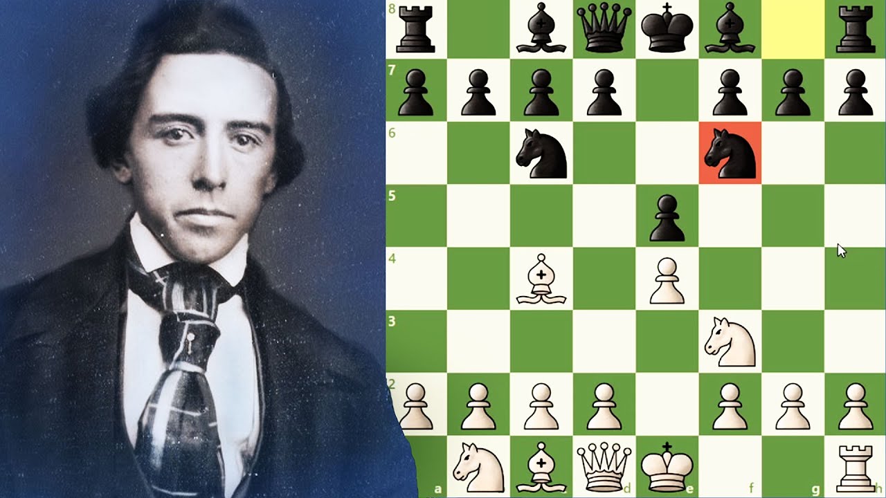 O Xeque-Mate mais Extraordinário da História - Paul Morphy Vs Alonzo Morphy