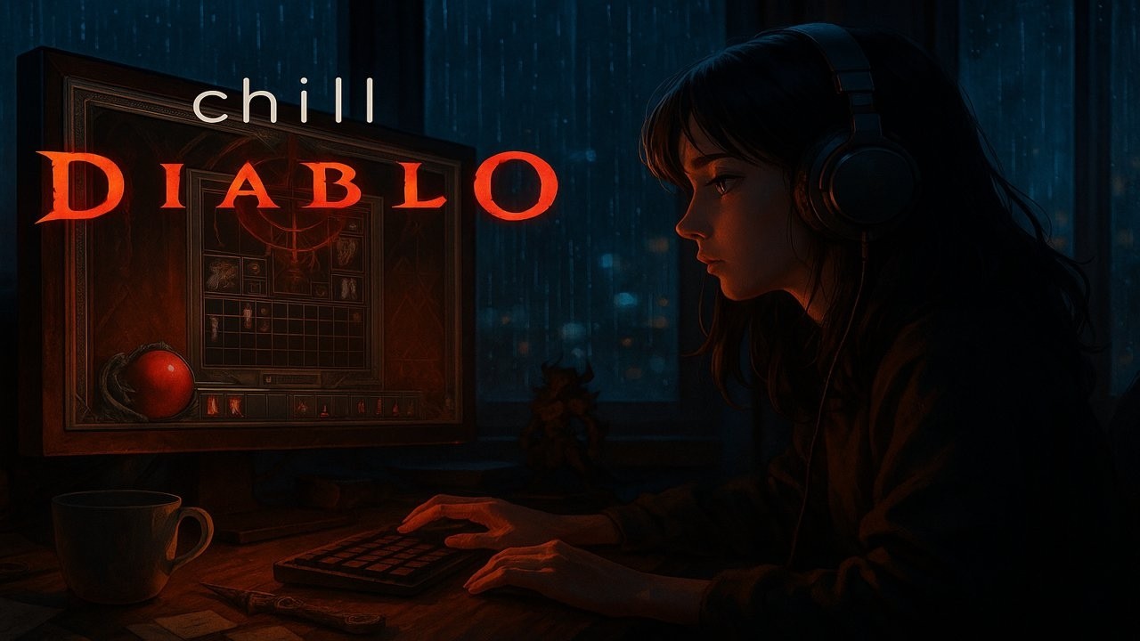 Diablo II: RotW – S13 SCL Assassin - Sleepy - Chill Lofi Stream | Cozy