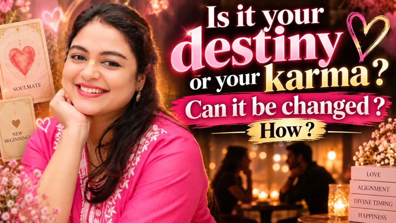 🔮 IS IT YOUR DESTINY OR YOUR KARMA? CAN IT BE CHANGED? ✨ | Pick a Card Tarot Reading