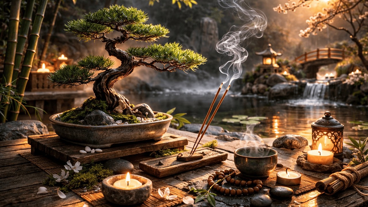 Zen Garden Serenity | Calm Meditation Music Loop for Deep Relaxation