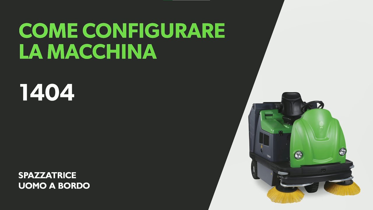 1404: come configurare la macchina