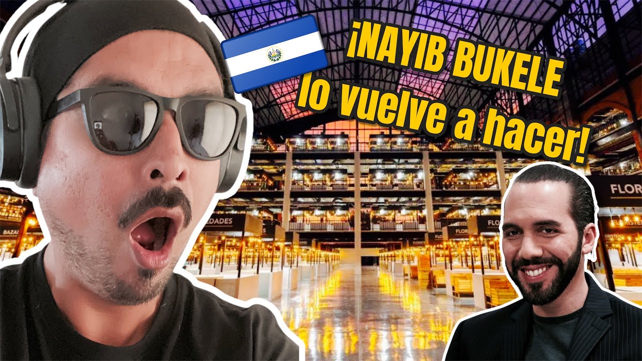 Mexicano REACCIONA al Nuevo Mercado SAN MIGUELITO 🇸🇻 | ¡PARECE EUROPA! 😱