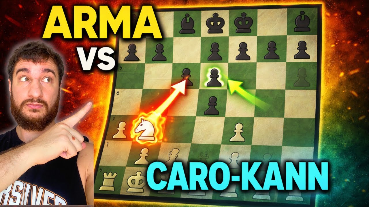 Si juegan Caro-Kann contra vos, probá ESTO