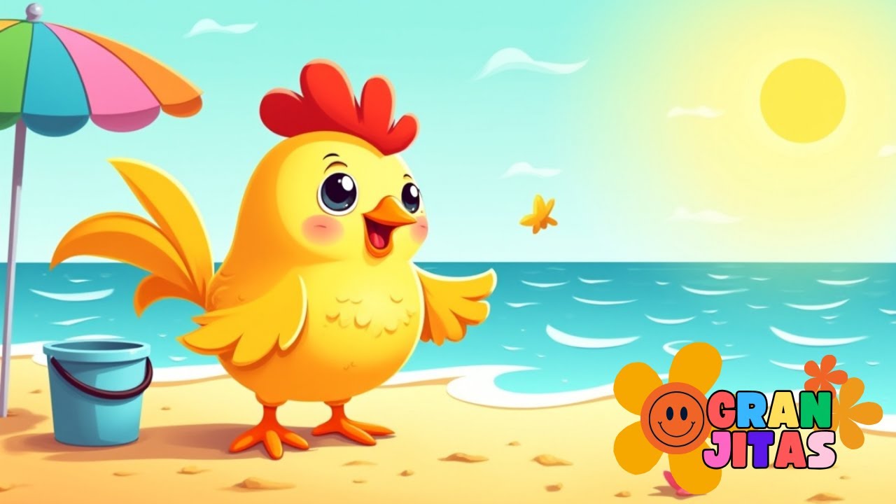 🎉🎶 🧒 Canción del gallo para niños – Música infantil divertida y educativa
