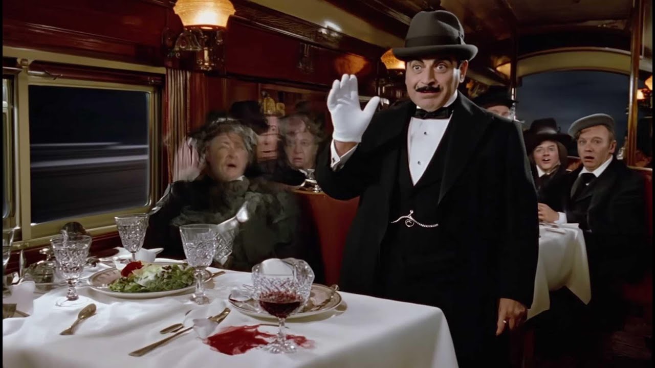 Murder Served in the Train Dining Car | Hercule Poirot Exposes a Luxury Rail Crime