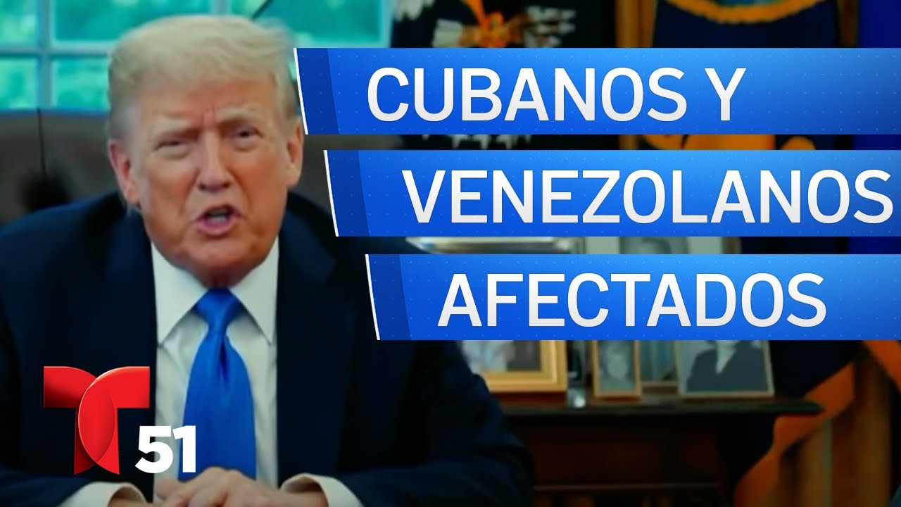 Restricciones de viajes a EEUU afectan a cubanos y venezolanos