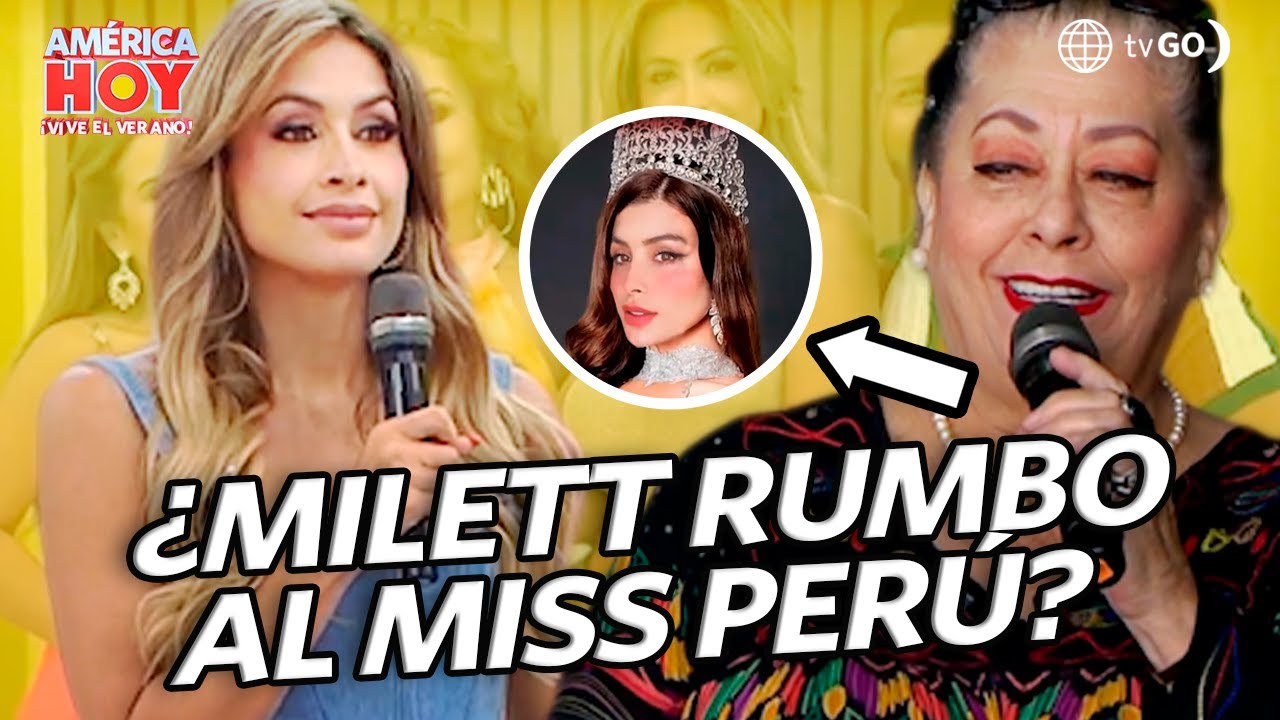 América Hoy Vive El Verano: ¿Milett Figueroa rumbo al Miss Perú?  (HOY)
