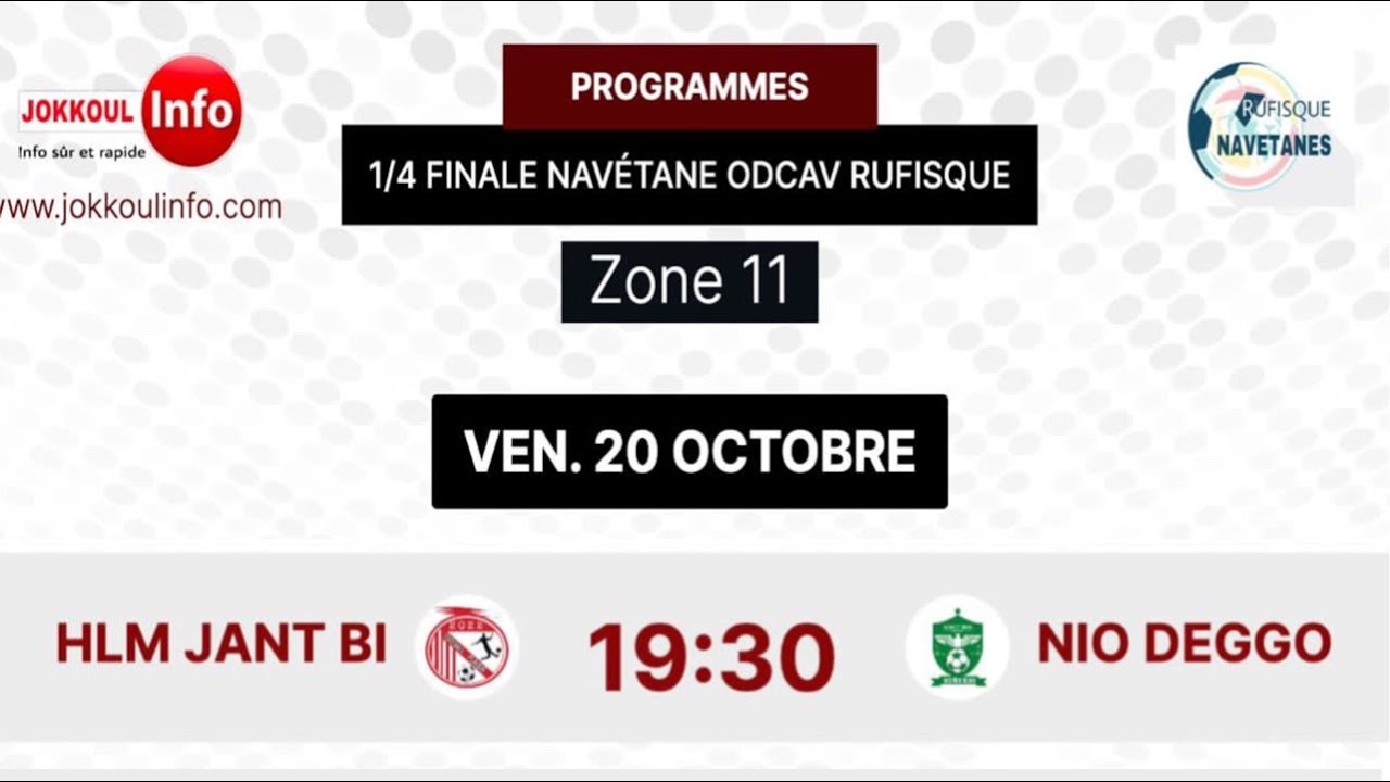 🛑EN DIRECT Match ASC HLM JANT BI VS ASC NIO DEGGO 🇸🇳🇸🇳