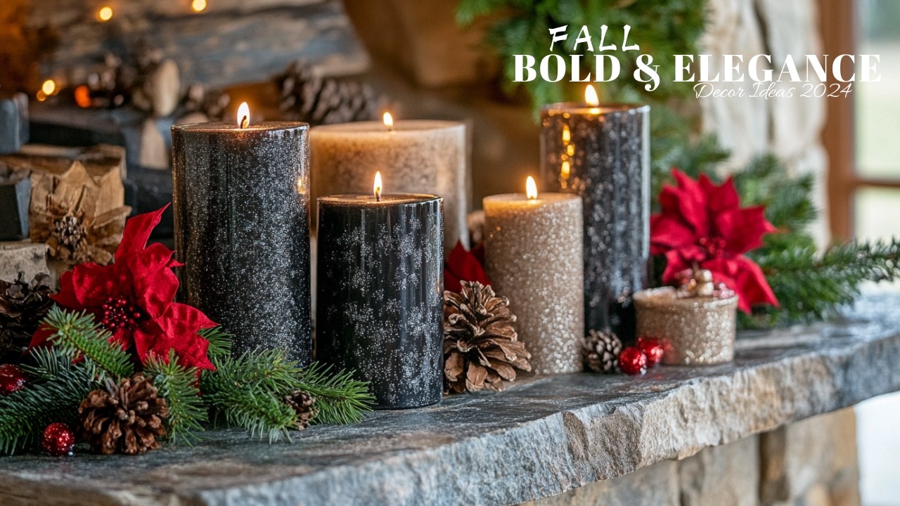 Bold Black Elegance: Top Fall Decor Ideas for a Spooky Chic Home