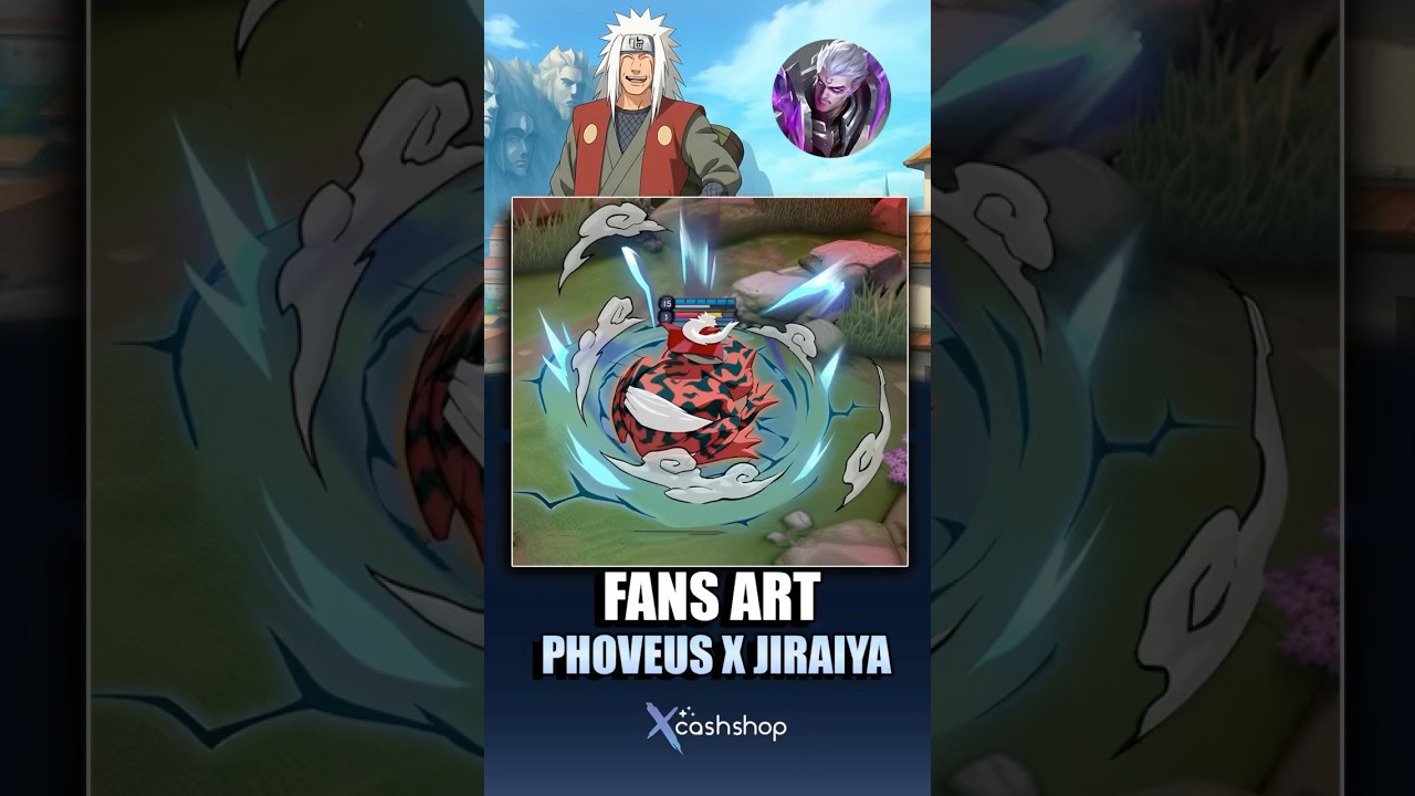 Cocok Banget !! Phoveus X Jiraiya #mlbbxnaruto