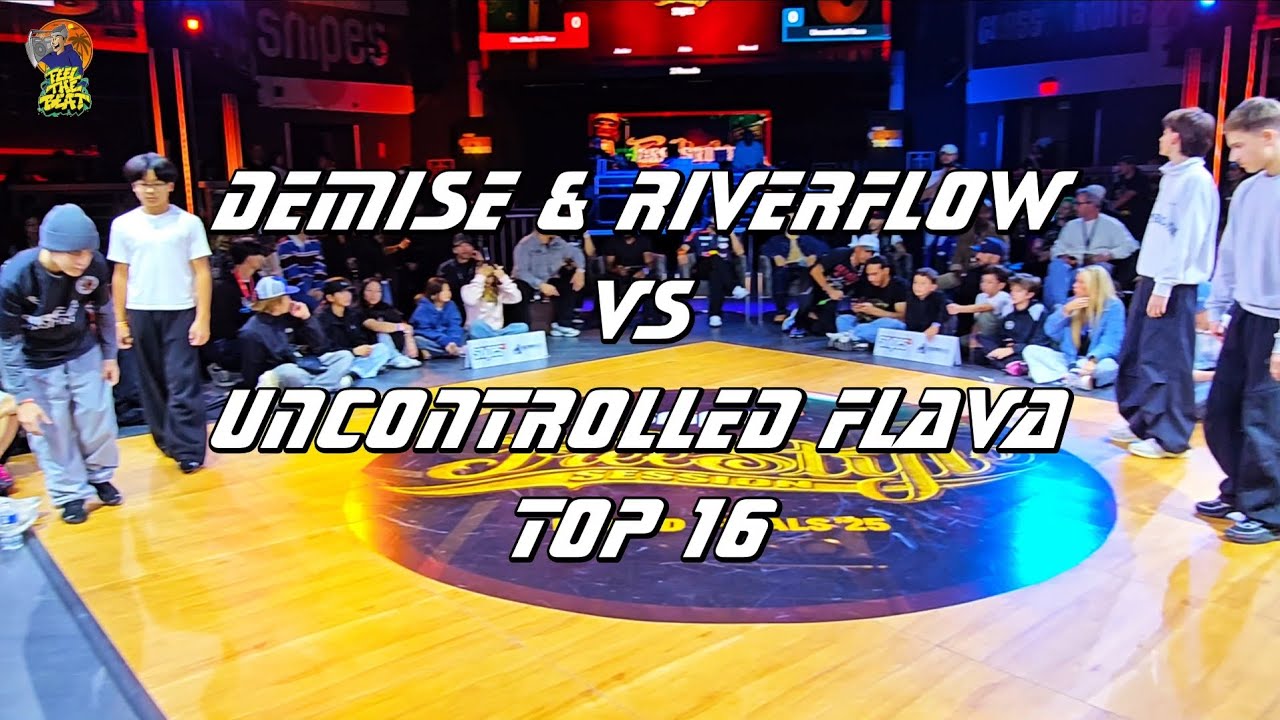 Shuffles & Flow против Uncontrolled Flava — Freestyle Session 2025 — Молодёжный топ-16