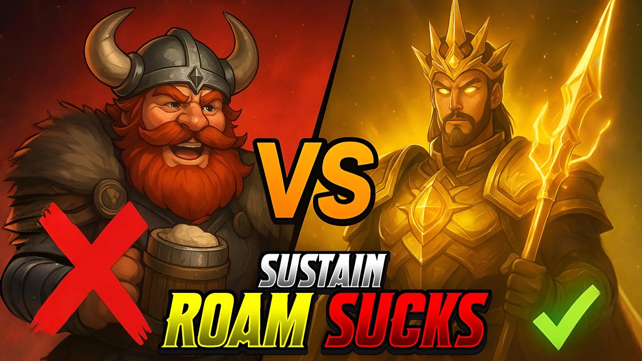 THIS IS WHY DAMAGE ROAMERS ARE BETTER THAN SUSTAIN ROAMERS 