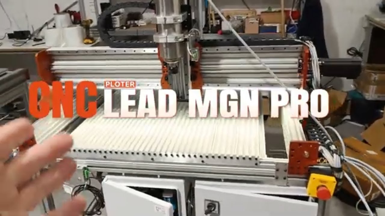 LEAD CNC PRO MGN: Mały Ploter z Wielkimi Możliwościami - Poznaj CNC do garażu i firmy #cnc #diy