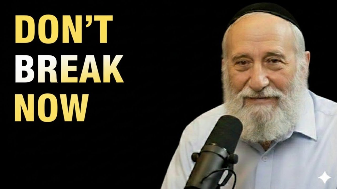 “Before Life Breaks You, Listen to This Powerful Message | Rabbi David”
