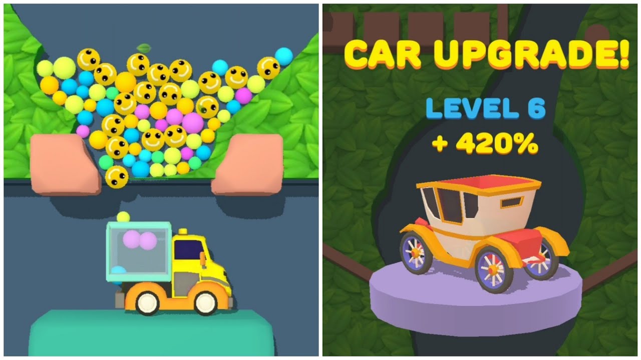 SAND BALLS SAND CITY MAX UPGRADE ALL LEVELS 1370 GAMEPLAY WALKTHROUGH PART 32 | BROUGHAM CAR UPGRADE