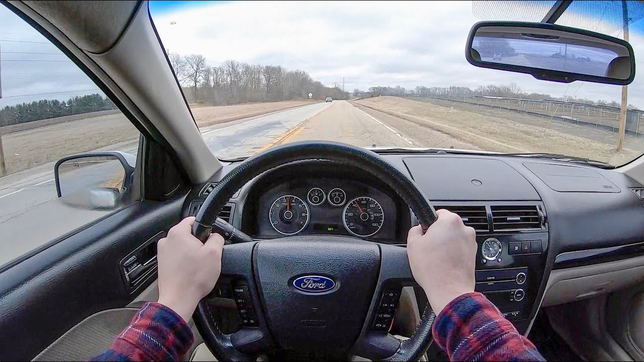 2009 Ford Fusion SEL Cold Start and POV Drive (3.0-Liter Duratec V-6)