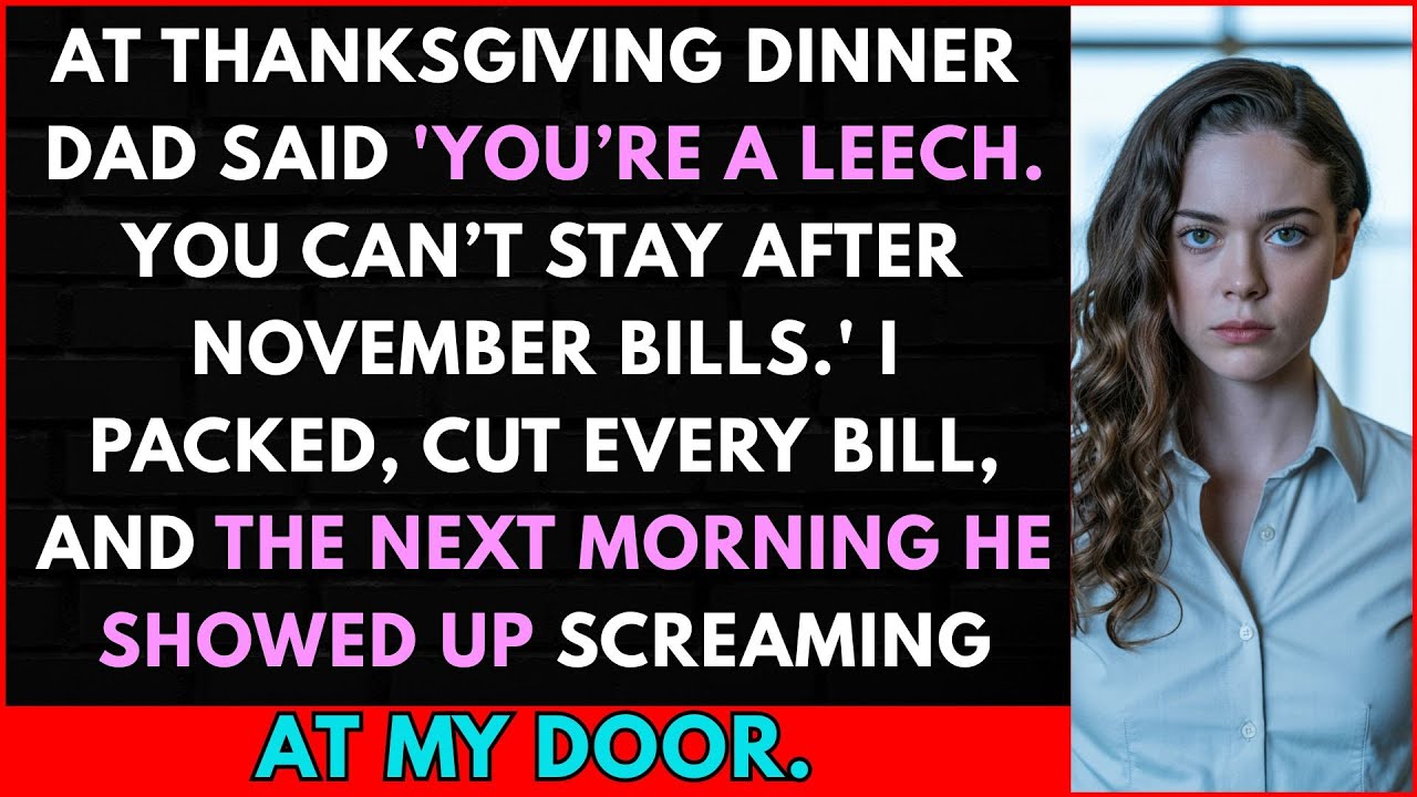 At Christmas Dinner, My Dad Announced “You're a Leech. You Can’t Stay Here Anymore”. So I Left