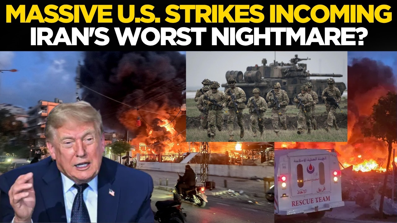 Trump's Final Warning To Iran! | LIVE: US To Launch Massive Operation In Tehran Soon? | BREAKING