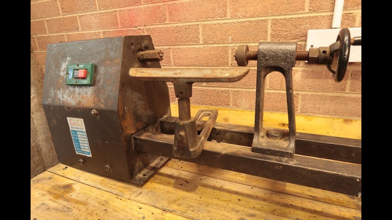 Wood Lathe Restoration(Remade from poor quality to good one)