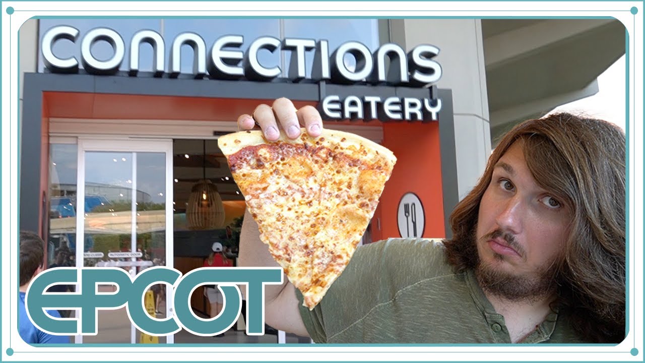 Trying Connections Eatery's New Menu! | New Pizza & Zesty Sauce | Epcot | Walt Disney World