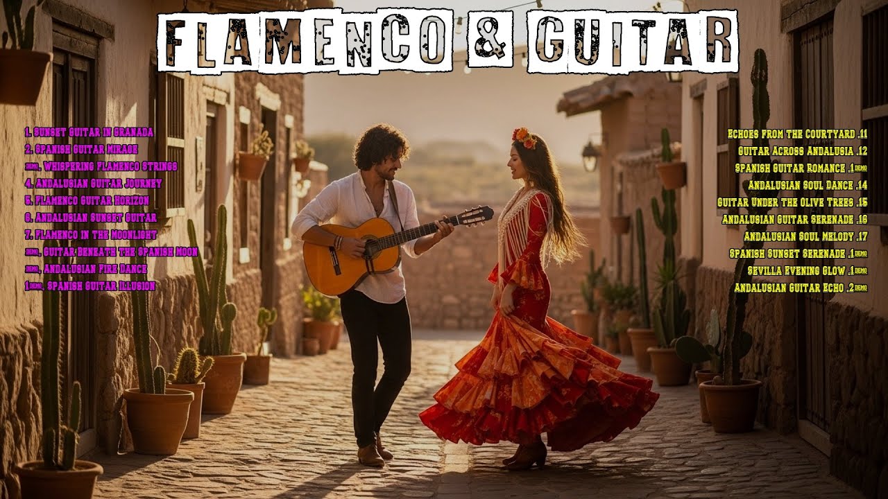 Beautiful Flamenco Guitar 🎶 Romantic Spanish Music Playlist 2025
