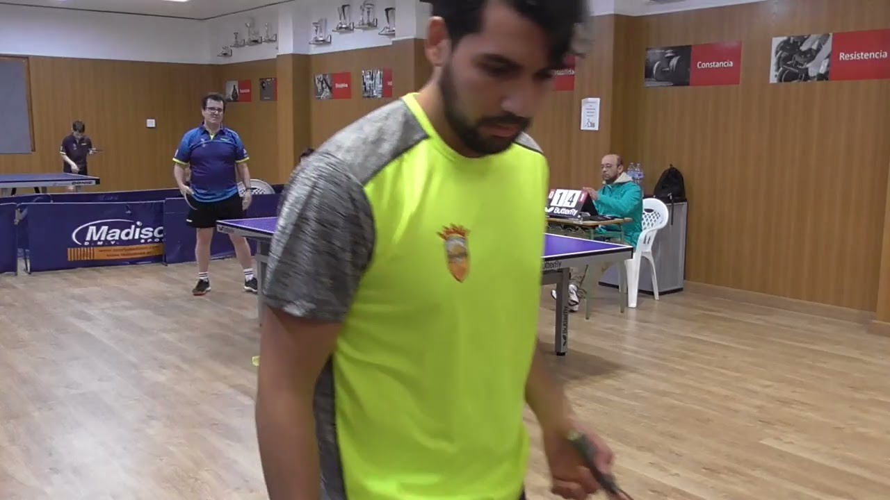 Brayan Jesús Cegarra Cádenas (CTM Elda CEE) vs Demetrio Carlos García Esteban (Alicante TM)