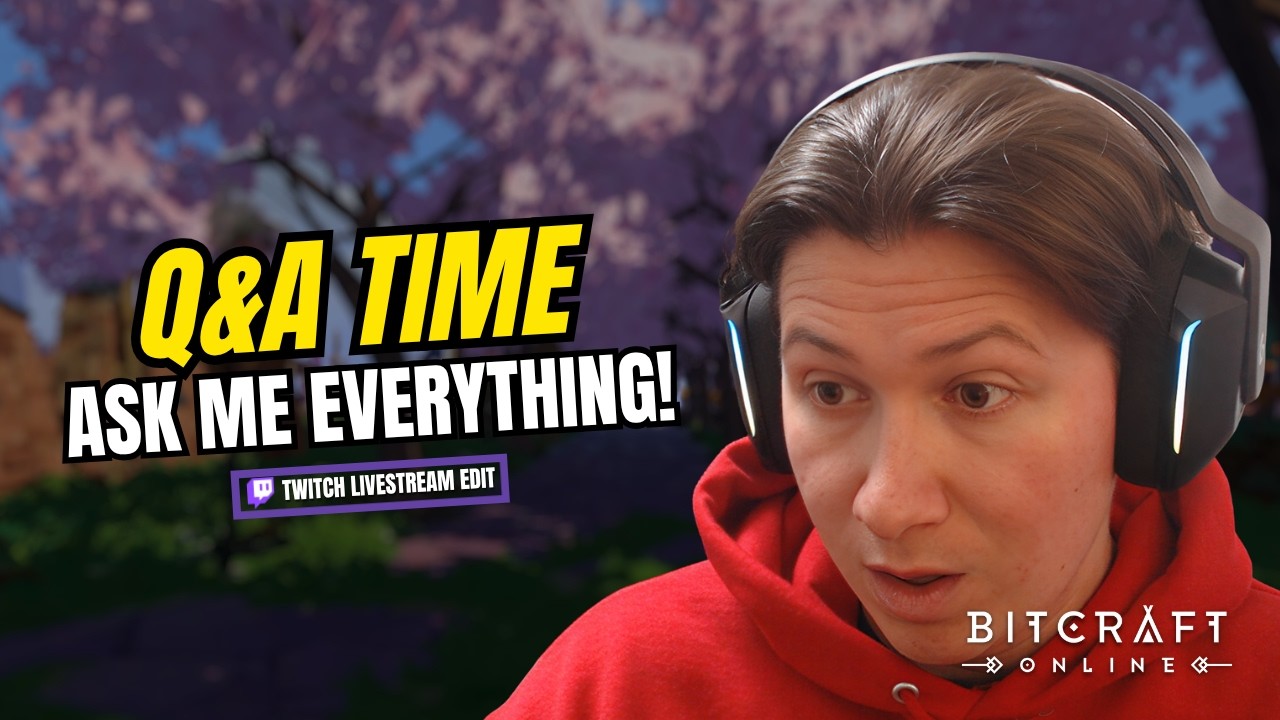 Вопросы и ответы &mdash; Директор игры BitCraft отвечает на все вопросы (видео с Twitch)