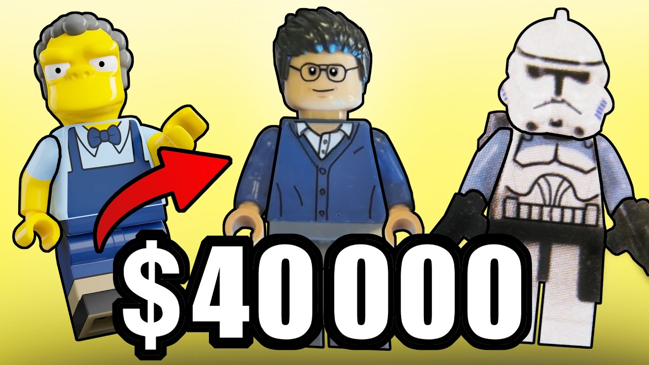 10 УЛЬТРА РЕДКИХ минифигурок LEGO, о которых вы никогда не слышали
